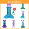 Girl's Little Mermaid Ariel Princess Dress Cosplay Costume For Children Beautiful Mermaid Skirt For Girls' Parties And Performances