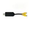1× Video-Ausgangsadapter, Konverter, USB-zu-Cinch-Schnittstelle für Android-Stereo-Player