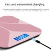 Cantar de baie Cantar digital inteligent cu LED-uri Cantar electronic compatibil cu Bluetooth Bmi Analizor de compozitie a grasimilor Cantar de echilibru
