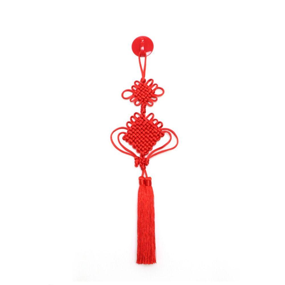 Decorative Hanging Chinese Knot Tassels Polyester Spring Festive Decor Pendant  Wedding S-B