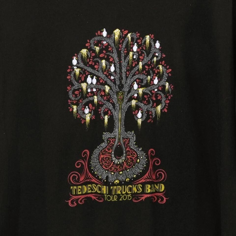 Vintage Tedeschi Trucks Band 2015 Shirt Unisex Concert S to 5XL MQ368 Unisex T-Shirt XL