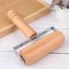 Antihaft Teigtaschenhaut Artefakt Holzgriff Kuchenteigroller Nudelholz Backzubehör