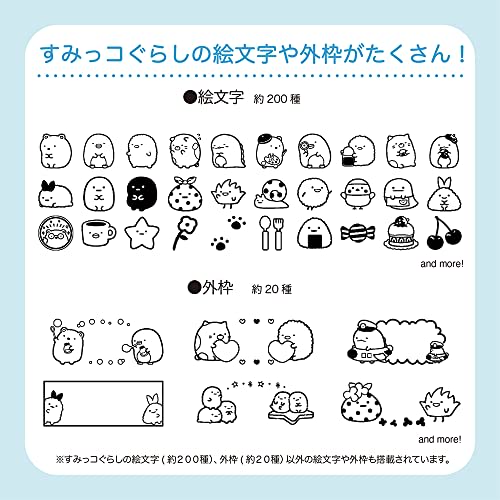 Kingjim Label Printer for Smartphones "Tepra" Lite Sumikko Gurashi LR30SG (Compatible Tape Width: 11/13/15mm)