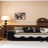 Retro Chenille Sofa Cushion Cover Universal Non-Slip Fixed Straight Row All-Seasons Slipcover for Home Comfort