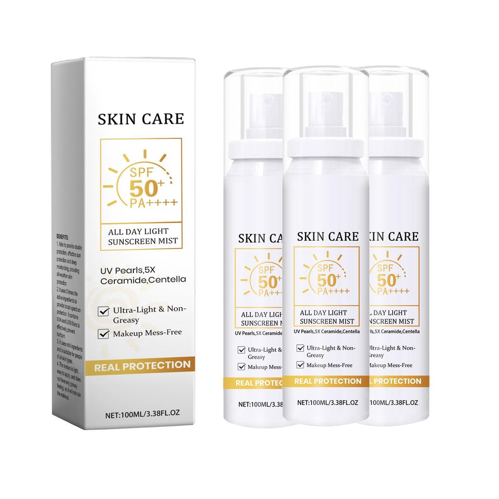 Hydratační sprej na opalování Anti-Uv Jemné ingredience s lehkou texturou 100 ml