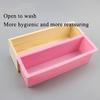 Silicone World 1200MLSilicone Cake Mold Rectangular Silicone Soap Making Mold Toast Bread Mold Cake Mould Non-stick Baking Tools