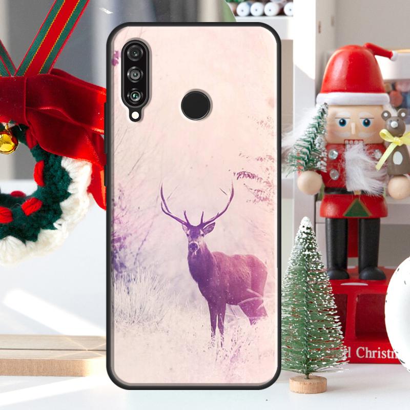 Deer Reindeer Animal For Huawei Nova Y73 Y60 Y70 Y90 Y72 Y61 Y91 7i 8i 11i 12i 12s 9 10 SE P20 P30 P40 Lite Case
