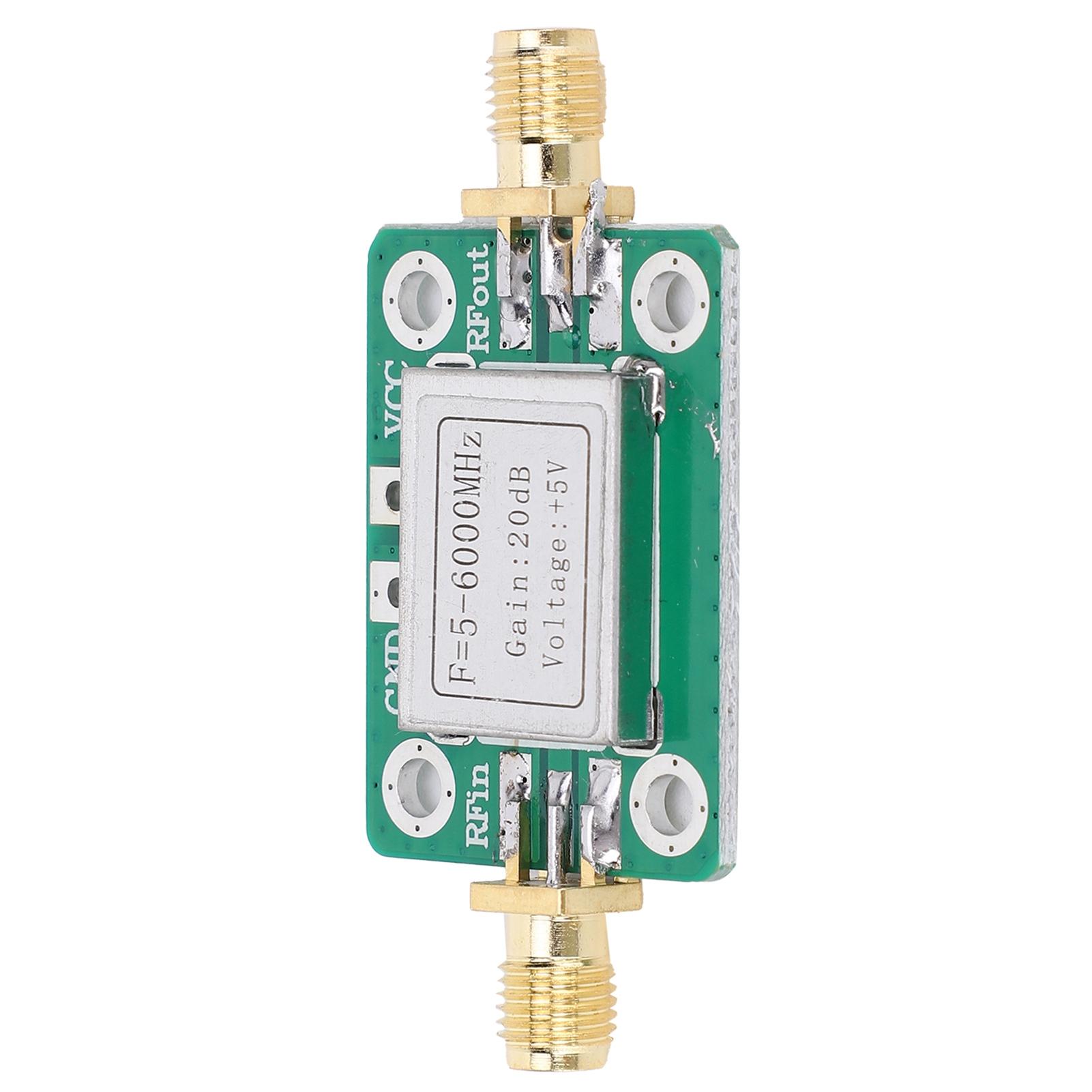 

РЧ Модуль Ультраширокосмуговий Підсилювач Середньої Потужності з Екрануючим Корпусом 5М6ГГц Посилення 20дБ