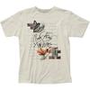 Pink Floyd The Wall Manželka a učitelka Pánské tričko Rock and Roll Vintage bílé Unisex tričko