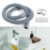 Universal Deodorant Bathroom Accessory Dishwasher Extension Pipe Drain Hose Sink Plumbing Hoses