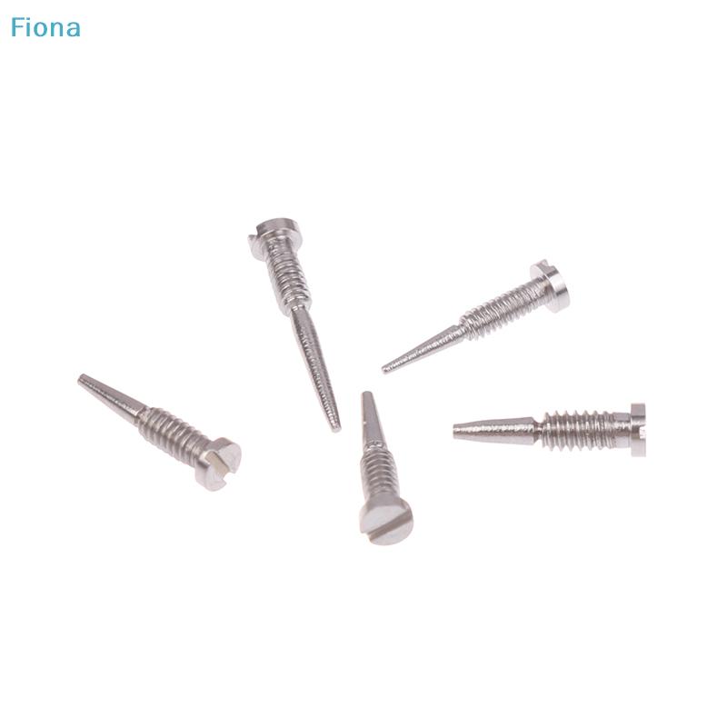 100Pcs Glasses Spring Hinge Screws Optical Eyewear Accessories Pointed End Self Aligning Screw Repair Supplies