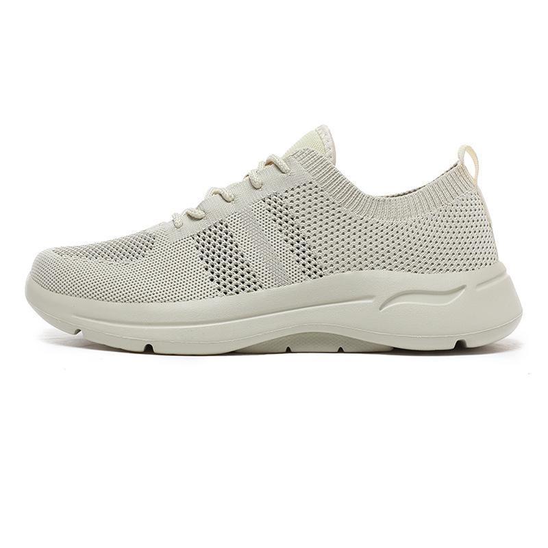 Extra Large Size Men's Shoes Summer Mesh Breathable Sports Shoes Lightweight Fly-woven Mesh Casual Shoes