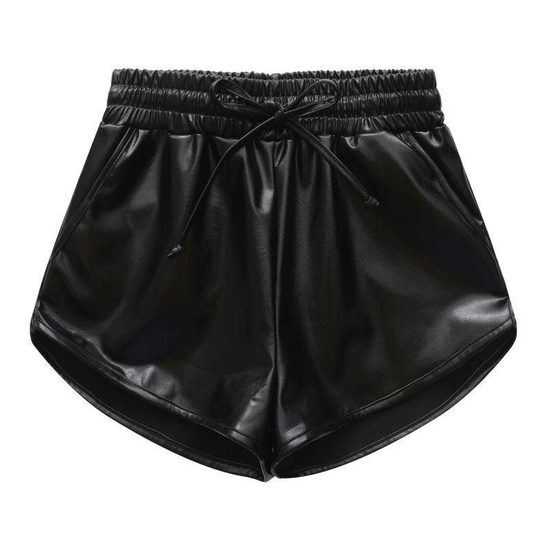 Pantaloncini da ginnastica per danza e bambini da 4 a 12 anni, tinta unita, con coulisse, fitness 110