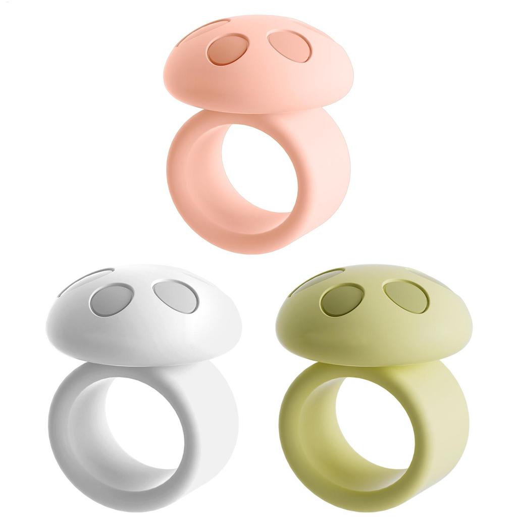 Handle Door Stopper Shock Absorbent Silicone Mute Handle Buffer Pad Non-Punch Anti-Collision Protected Pad Doorknob Bumper