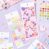 30sheets/lot Kawaii Stationery Stickers Color Palette Diary Planner Decorative Mobile Stickers Scrapbooking DIY Craft Stickers