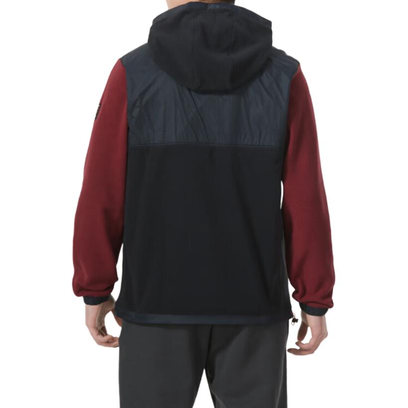 Under Armour Color Block Outdoor Casual Sports American Hoodie Pullover Long Sleeve Hoodie Men Hoodies Deep-Red 1367134-626