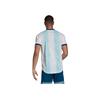 Adidas Argentina Maradona Climachill Home Player Edition Casual Knit Short Sleeve Football Shirt Men Tops White Light-Green DP0225