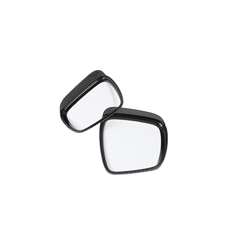 Car Rear View Side Glass Mirror Trim Frame Rain Shield Sun Visor Shade ABS Eyebrow For Renault Kadjar 2016 2017 2018