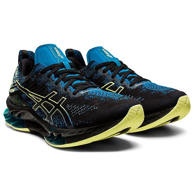 Asics Kinsei Blast Black Glow Yellow Men Sneakers 1011B203-004