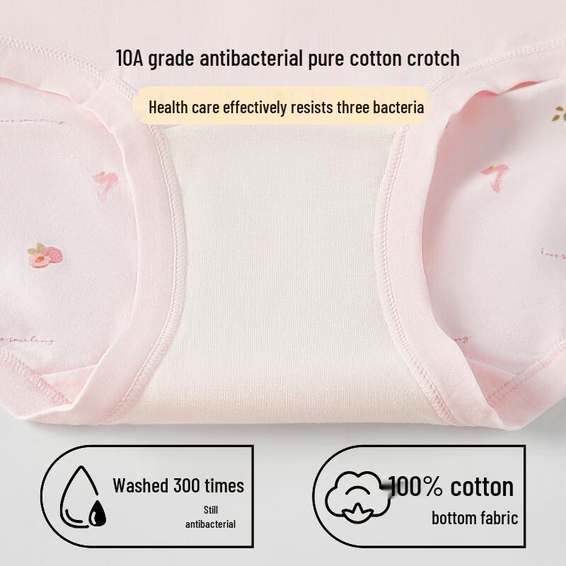 Cosmo Lady Women's Antibacterial Silk-Cotton Mid-Waist Briefs