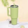 Silicone 2-in-1 Cup Liner for 40 Oz Cup Creative Drink Separator Stylish Emerald Design Food-Grade Reusable Liner for Party