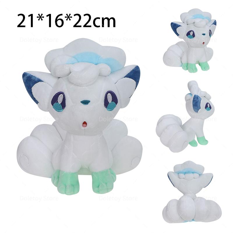 Hot Pokemon Plush Toy Shiny Mega Lucario Alolan Vulpix Togepi Plush Toy Cartoon Vileplume Beedrill Peluche Dolls Kids Gift
