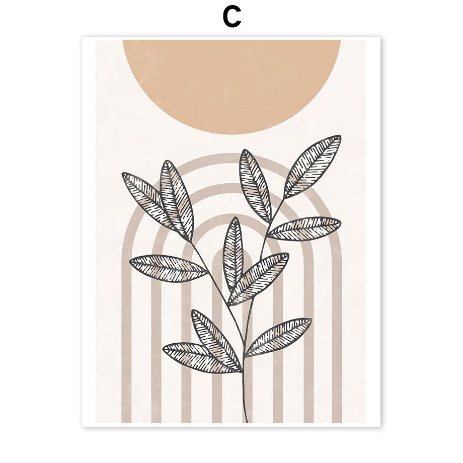 Boho Abstract Posters Artwork Geometric Wall Art Prints Canvas Painting Nordic Decoration Pictures Aesthetics Home Decor Mural