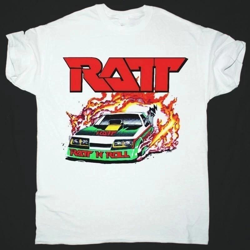 Ratt Танцы Под Прикрытием Мировой Тур 1987 Новый Белый Фанаты. Футболка Unisex XXXXL