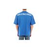 Back Print Logo Cotton T-Shirt 'Blue' Men's 570805THV808077