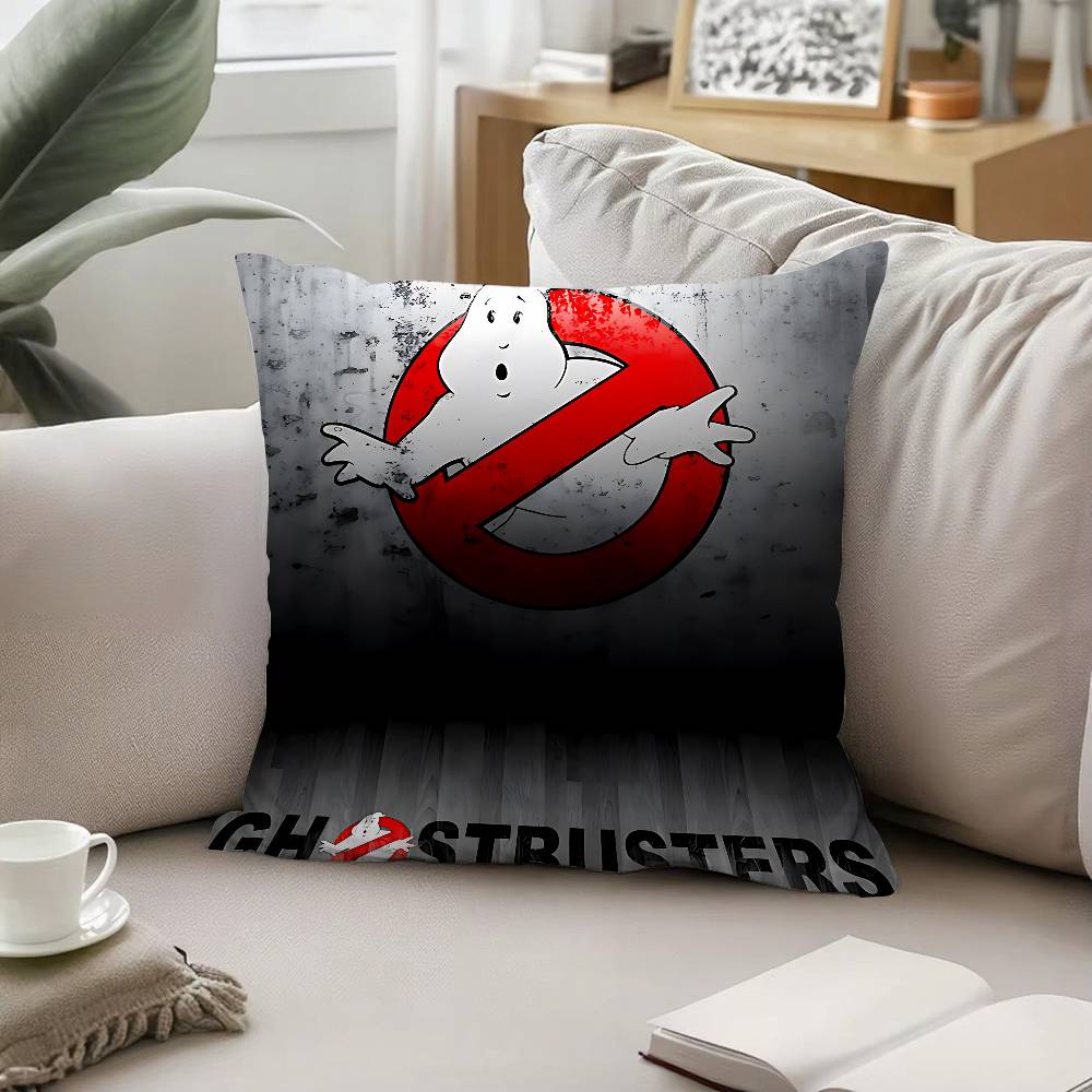 G-Ghostbusters-Various-Anime Pillow Case Pattern Printed Pillowcase For Living Room Sofa Cushion Cover & Bedroom Decor