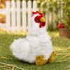 Stuffed Chicken Soft Cuddly Mother Hen for Kids, Young Children, Playroom,