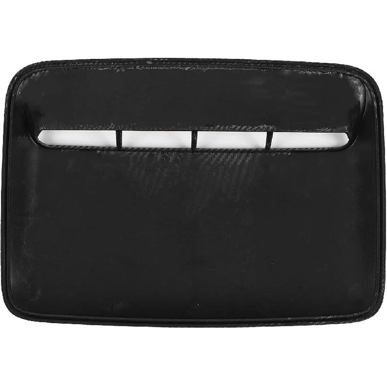 Motorhuvs Scoop-skydd, ABS Kolfiber Motorhuvs Scoop-skydd Universellt för Bilmodifiering Ersättning (Kolfiber)