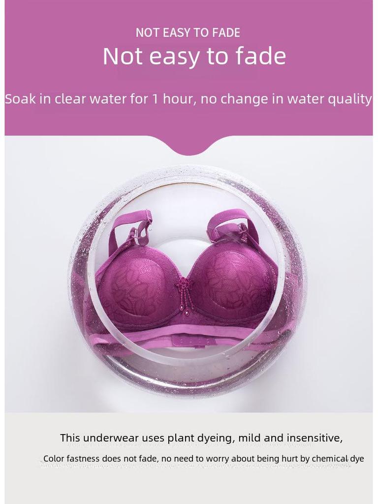 Übergröße Bügelloser Atmungsaktiver Form-BH mit Seitenstütze