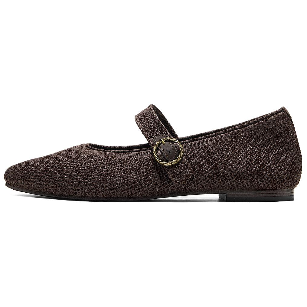 Женские туфли Skechers Modern Comfort Mary Jane Шоколадно-коричневые 159496-CHOC 35