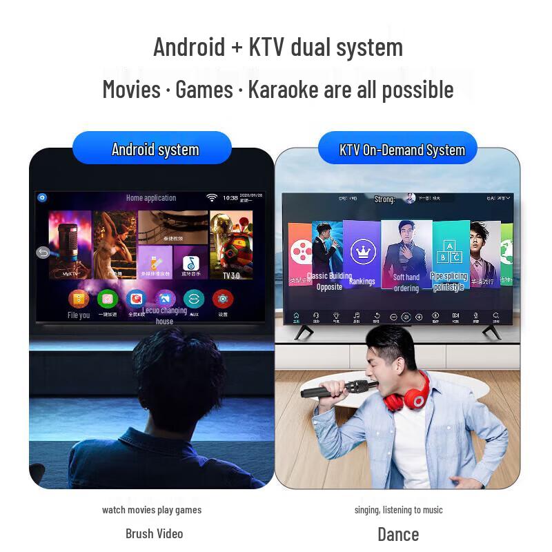 Soai K136 Portable All-in-One Karaoke Speaker System (CN version)