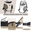 Breathable Adjustable Chest Carrier For Dogs Cats Secure Front-Facing Pet Backpack With Strap For Daily Adventures Outdoor Cats Backpack