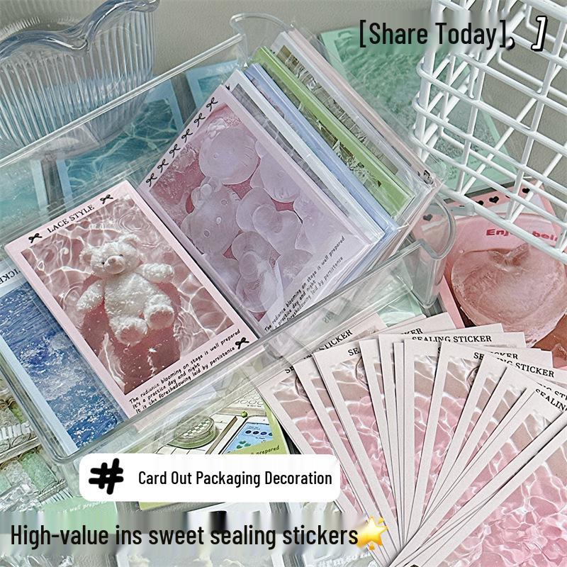 Stylish High-Value Sealing Stickers: Cute Cartoon Strip Stickers for Journals