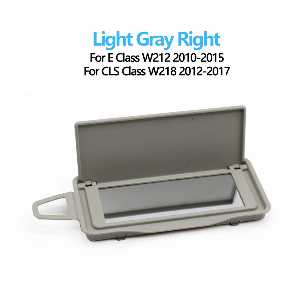 W212 W218 Car Sun Shade Visor Mirror Makeup Cosmetic Mirror Cover For Mercedes BENZ E CLS Class E200 E260 E300 E400 2128108100