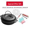 Thickened Cast Iron Sweet Potato Roasting Pot - Household Barbecue and Corn Machine