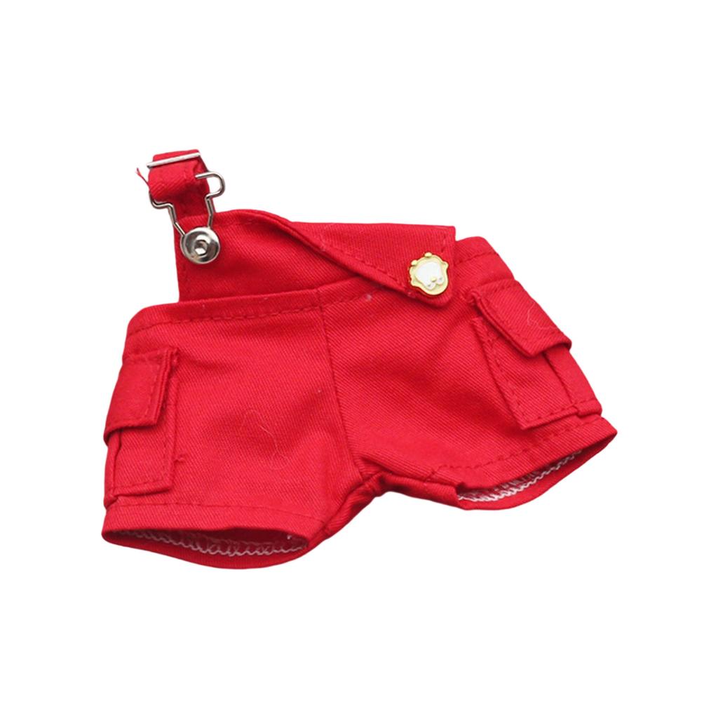 Fashionable Doll Overalls For Effortlessly Dressingup Doll Suspenders Pants for Labubu Figure Doll Display Clothing