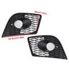 2PCS Front Bumper Fog Light Cover Grille Grill Fit Seat Leon Cupra 2005-2012