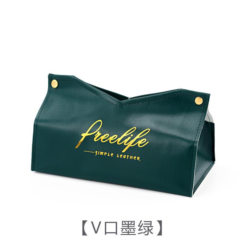 Simple Tissue Case Box Container Leather Retro Toilet Pumping Box Car Towel Napkin Papers Bag Holder Box Case Pouch Table Decor