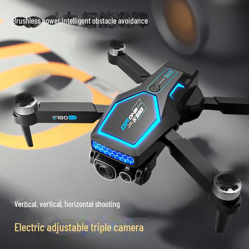 S180 Drone: Brushless Motor Aerial Photography with Obstacle Avoidance and Optical Flow Remote Control