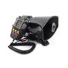 Car Horn Loud Multipurpose Speaker Police Siren Air Horn Megaphone Alarm Emergency Motorcycle 12V 100W Multi-tone Claxon Horns