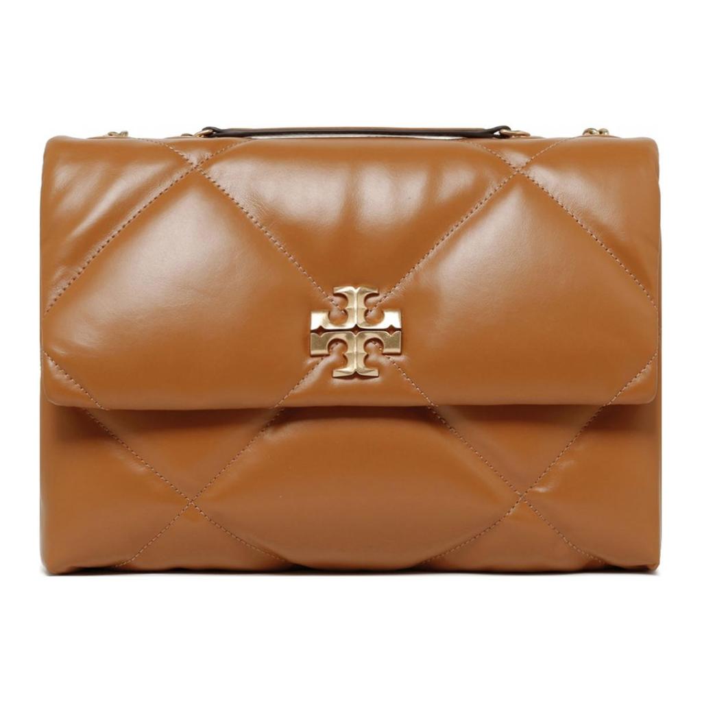 Tory Burch Kira Diamond Quilt Chain Shoulder Bag Women Shoulder Bag Brown 154704-200
