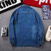 Men's Jacket Denim Jacket Plus Size Washed Casual Jacket Loose Comfortable Vintage Jacket