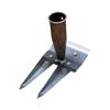 2/3/4/5/7 Teeth Heavy-Duty Steel Garden Hand Weeding Complete Detachable Agricultural Rake Tool N2O6