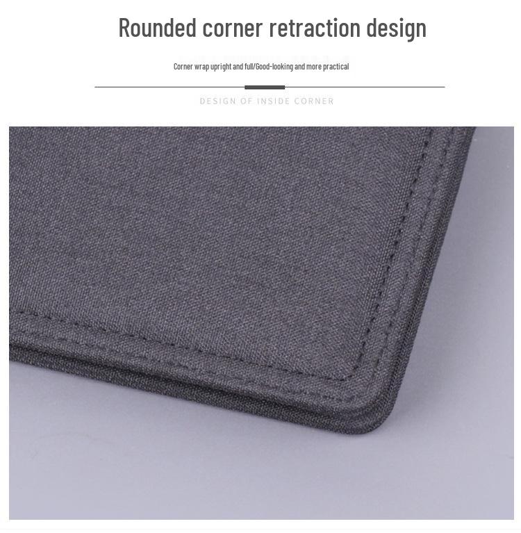 Men's Leather Canvas Zipper Wallet & Card Holder