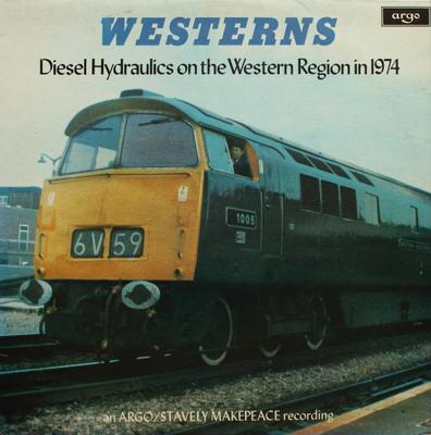 LP Record NO ARTIST - Westerns - Diesel Hydraulics On The ZTR141 Argo 1975 UK Soundtracks & Musicals Used