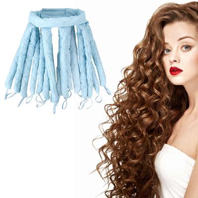 Octopus Hitzefreier Lockenwickler Keine Hitze-Lockenwickler KEINE Hitzeschäden Weiches Stirnband Am Kopf befestigte Dauerwellenstäbe für den Schlaf Haar-Styling-Tools